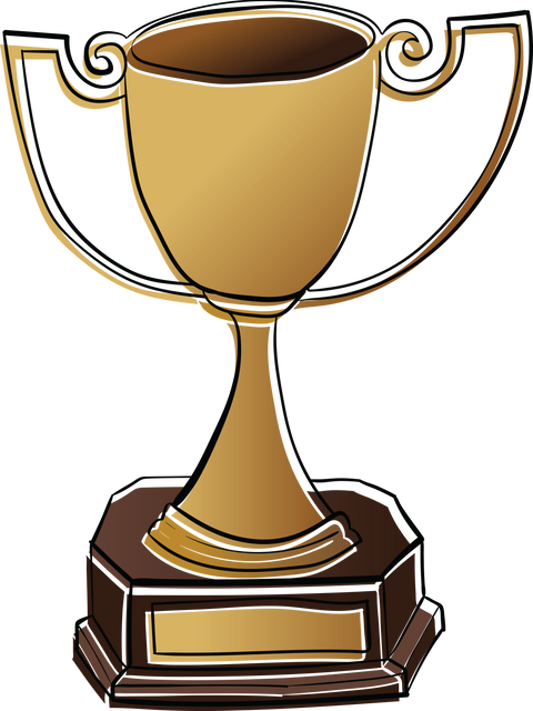 Golden Trophy Cup on Transparent Background Highlighting Victory - Download Free Stock Videos Pikwizard.com