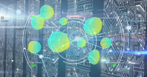 Digital Network Connections with Animated Scope Vision