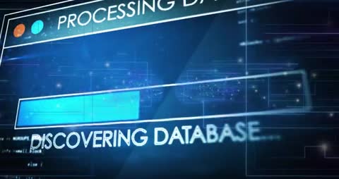 Animated Digital Bar for Data Processing and Cybersecurity Visualization