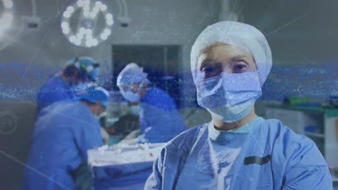 Digital Interface Meets Modern Surgery in High-Tech Operating Room