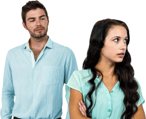 transparent communication breakdown between couple - Download Free Stock Videos Pikwizard.com
