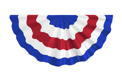 patriotic usa flag bunting with transparent design - Download Free Stock Videos Pikwizard.com