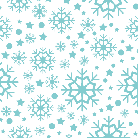 blue snowflakes and stars seamless design transparent vector - Download Free Stock Videos Pikwizard.com