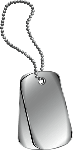 close-up transparent silver name tag with ball chain - Download Free Stock Videos Pikwizard.com