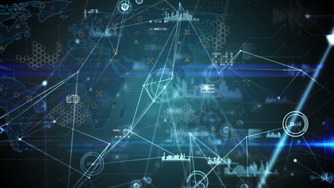 Global Networking Technology with Data Visualizations