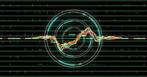Digital Graphs and Interfaces Representing Data Analysis on Green Background - Download Free Stock Images Pikwizard.com