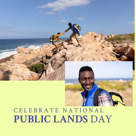 celebrating national public lands day with outdoor adventure - Download Free Stock Templates Pikwizard.com