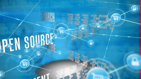 Open Source Network Connections in Digital Business Interface