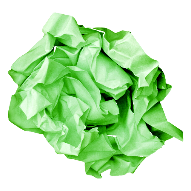 Large Green Crumpled Paper on Transparent Background - Download Free Stock Videos Pikwizard.com