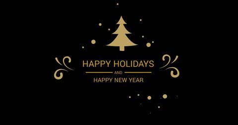 Elegant Holiday and New Year Greetings Card Design - Download Free Stock Images Pikwizard.com