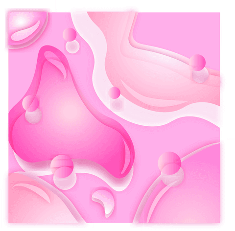 abstract pink shapes on transparent background - Download Free Stock Videos Pikwizard.com