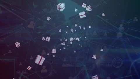 Digital Gifts Floating in Virtual Network Sphere