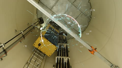 Wind Turbine Digital Analysis with Global Energy Concept Animation
