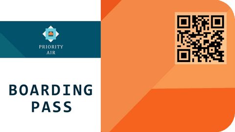 transparent boarding pass with qr code illustration - Download Free Stock Videos Pikwizard.com
