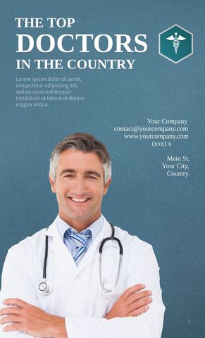 Confident Doctor Exuding Trust and Professionalism