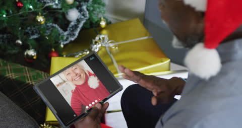 Celebrating Christmas with a Virtual Video Call