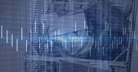 Financial Data Analysis with Stock Market Graphs Overlay