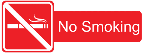 No Smoking Sign on Transparent Red Background - Download Free Stock Videos Pikwizard.com