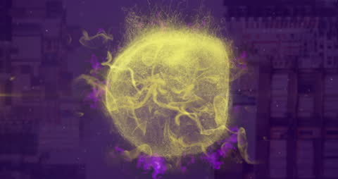 Dynamic Digital Data Sphere Illuminates Conceptual Globe