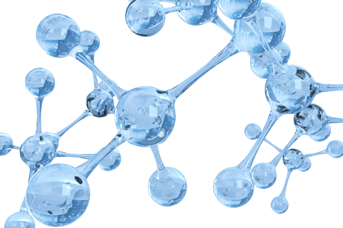 Transparent 3D Molecular Structure on White Background - Download Free Stock Videos Pikwizard.com