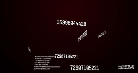 Floating Dynamic Binary Code on Dark Brown Background - Download Free Stock Images Pikwizard.com