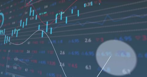 Complex Financial Data Analysis with Global Connections - Download Free Stock Images Pikwizard.com