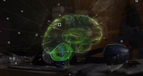 Holographic Brain Model with Neural Network Grid