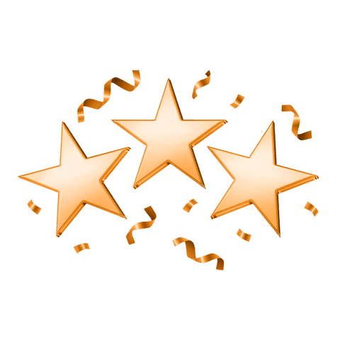 Gold Stars and Ribbons with Transparent Background for Luxurious Celebration - Download Free Stock Videos Pikwizard.com