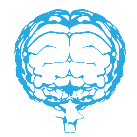 illustrative transparent human brain vector in blue - Download Free Stock Videos Pikwizard.com