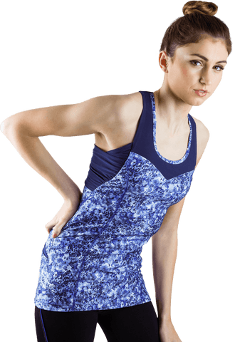 Young Athlete Experiencing Back Pain