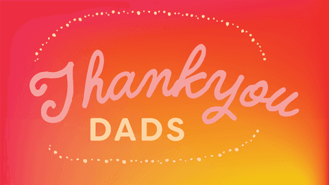 Thank You Dads Text on Gradient Transparent Background - Download Free Stock Videos Pikwizard.com