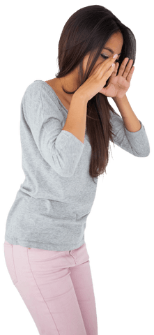 transparent biracial woman screaming emotionally - Download Free Stock Videos Pikwizard.com