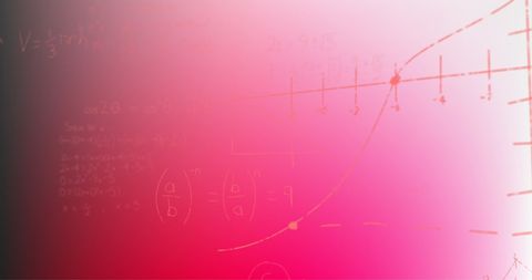 mathematical formulae on pink gradient background - Download Free Stock Images Pikwizard.com