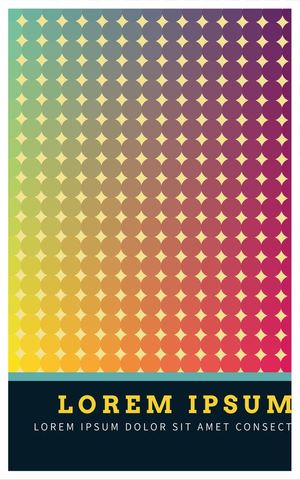 Colorful Gradient Star Pattern with Event Text Placeholder - Download Free Stock Templates Pikwizard.com
