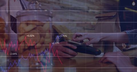 Contactless payment technology with digital finance overlay
