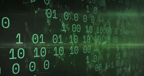 Binary Code and Cloud Symbols with Future Cybersecurity Focus - Download Free Stock Images Pikwizard.com