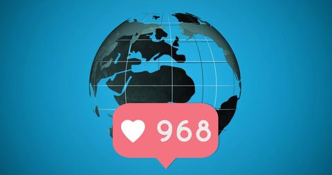 Social Media Engagement Global Impact Illustration - Download Free Stock Images Pikwizard.com