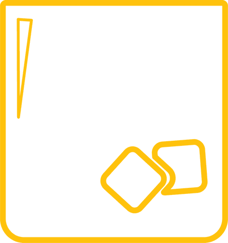 Yellow Frame with Copy Space on Transparent Background Digital Illustration - Download Free Stock Videos Pikwizard.com