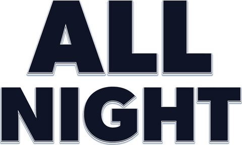 Bold Black Text ALL NIGHT on Transparent Background - Download Free Stock Videos Pikwizard.com