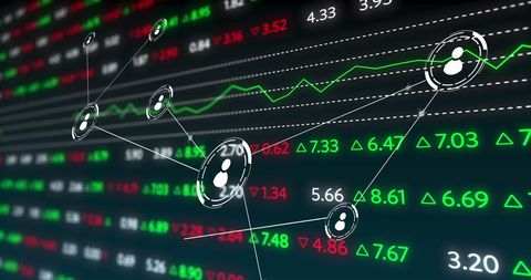 global financial network in digital interface - Download Free Stock Images Pikwizard.com