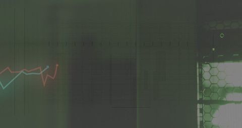 Digital Financial Data Visualization in Server Environment - Download Free Stock Images Pikwizard.com