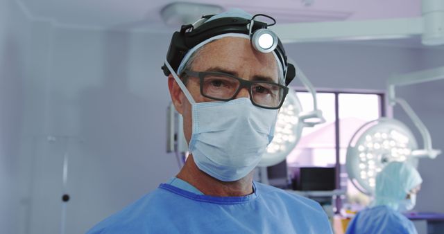 Surgeon in Operating Room Preparing for Surgery - Download Free Stock Images Pikwizard.com