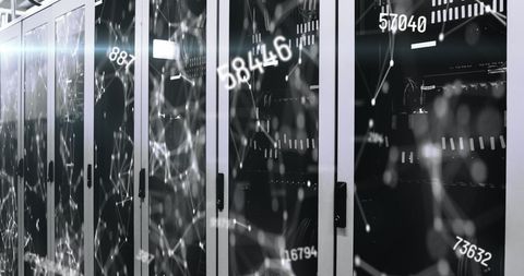 Data Processing Over Modern Computer Servers with Network Overlay - Download Free Stock Images Pikwizard.com