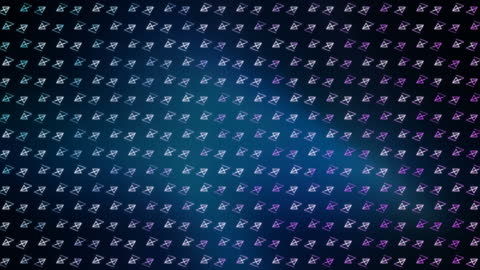 Seamless Digital Interface with Neon Gradients