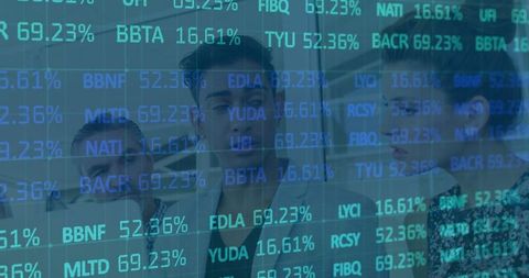 Analysts Examining Digital Tickers for Financial Analysis