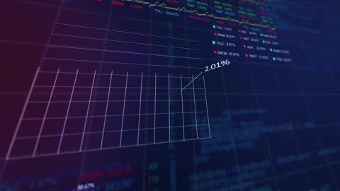 Dynamic Animation of Financial Data Processing on Digital Interface