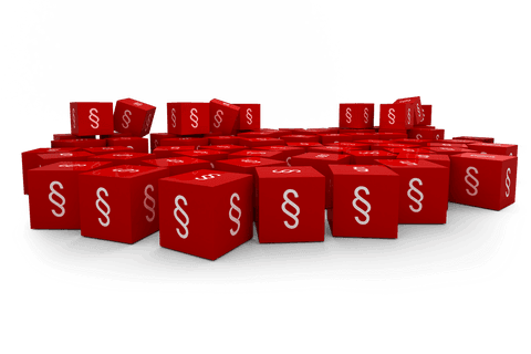 transparent red blocks with white section symbols - Download Free Stock Videos Pikwizard.com