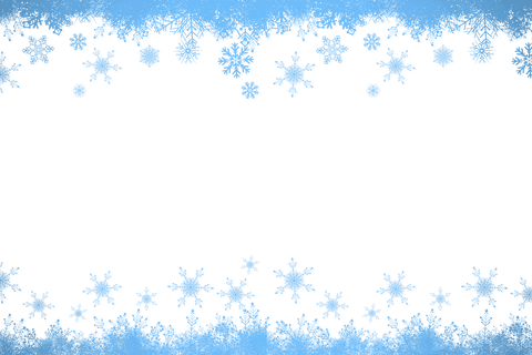 elegant snowflake border blue transparent background - Download Free Stock Videos Pikwizard.com