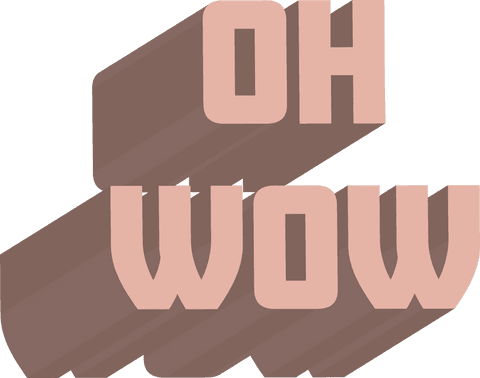 3d transparent shadow effect with oh wow text style - Download Free Stock Videos Pikwizard.com