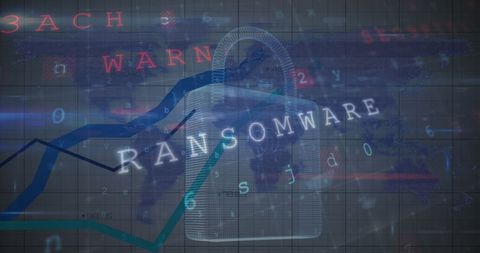 ransomware threat with global digital interface - Download Free Stock Images Pikwizard.com